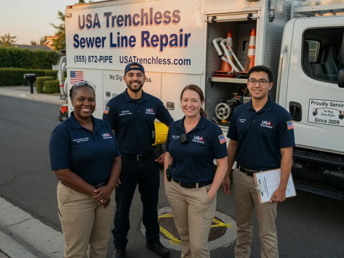 Sewer Line Repair company in Mount Auburn, IA
